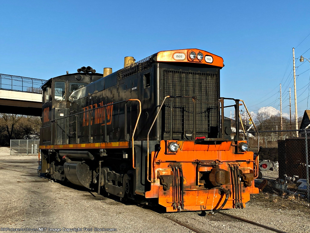 AB 1502 at the yard office.